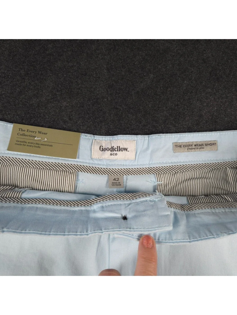 NWT Goodfellow & Co The Every Wear Flat-front Shorts 5